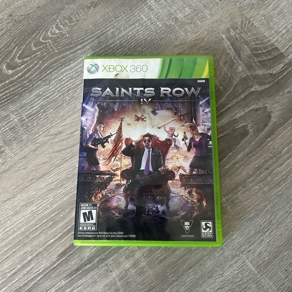 Saints Row IV Xbox 360 Game